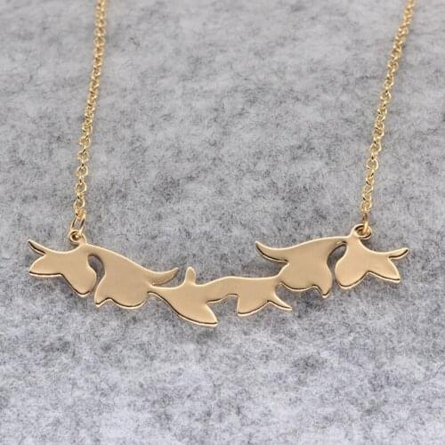 Leaf Necklace Women stainless steel Pendant Necklaces Jewelry Gift For Girl Drop Shipping Accepted YP6385
