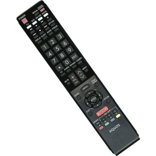 Remote Control For Sharp Aquos LED HDTV TV LC-46LE832U LC-52LE830U LC-46LE835 LC-60LE633U LC-70LE632U LC-70LE733U