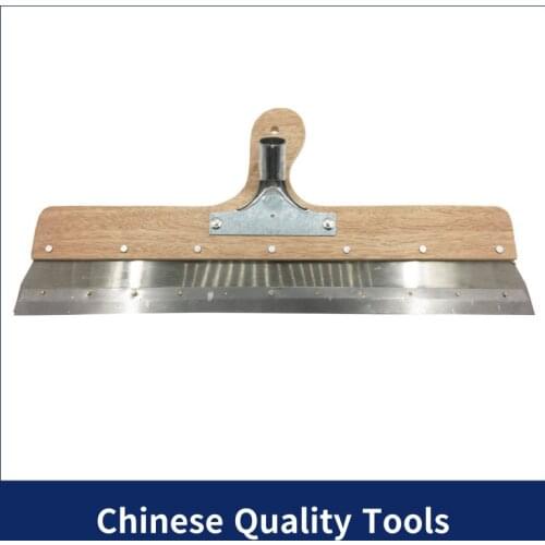 Self-leveling cement construction tools scraper