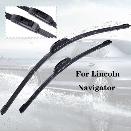 Wiper blades For Lincoln Navigator from 1998 1999 2000 2001 2002 2003 2004 2005 2006 2007 2008 2009 to 2017 Clean car windshield