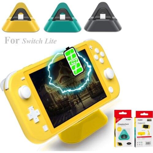 Mini Portable Charging Dock Stand for Nintendo Switch Lite 2019 with USB Type C Port, Replacement Charging Dock Station for Nint