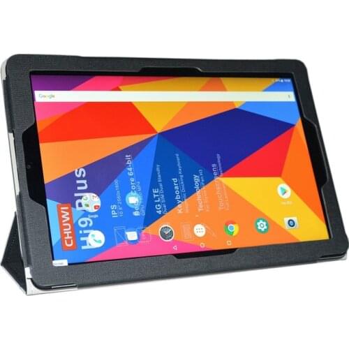 10.8" Protective PU Case For CHUWI Hi9 Plus PC,Folding Stand With Magnetic Case Cover For CHUWI Hi9 Plus PC Add Film And 3 Gifts
