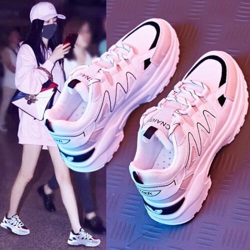 Summer Femalemesh Shoes 2019 New Sports Wild Ins Students White White Torre Summer Mesh Breathable Tide Sneakers Shoes