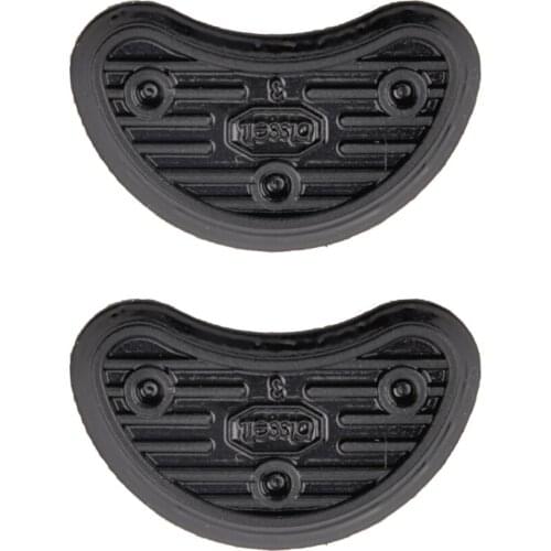 10pcs Rubber Sole Heel And Toe Protector Plates Taps DIY Shoe Repair Kit 2mm