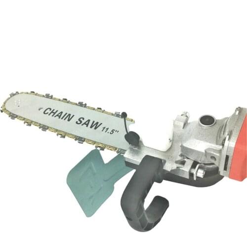 11.5inch Electric Chainsaw Bracket Adjustable Universal Chain Saw Part Angle Grinder Into Chain Saw Woodworking Power Tool Set