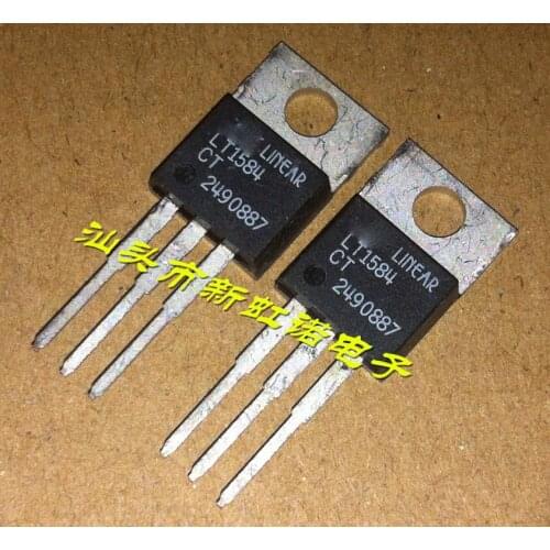 5Pcs/Lot New Original LT1584CT Integrated circuit Triode In Stock