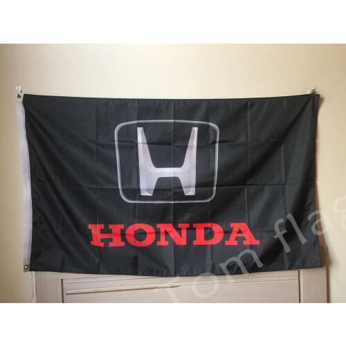HonDA car Flag ,3x 5ft Polyester HonDA banner