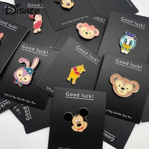 Disney Star Delu Donald Duck Brooch Badge 2021 New Cute Japanese Cartoon Pin Bag Decoration