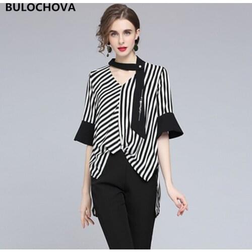 BULOCHOVA Black Blouses