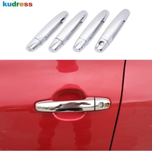 For Toyota Corolla 2003 2004 2005 2006 2007 2008 Chrome Door Handle Cover Catch Cover Molding Trim car styling