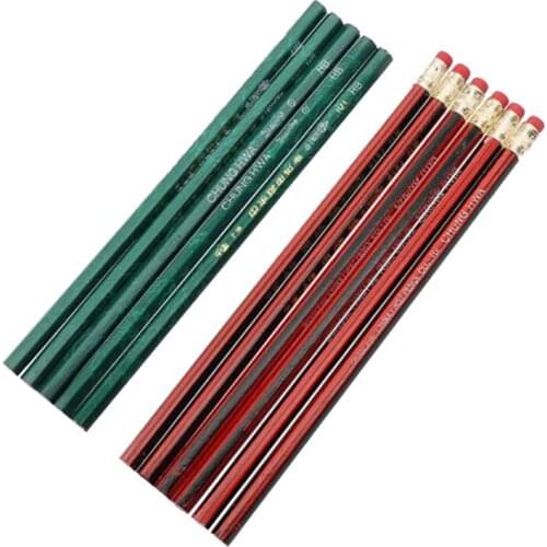 Chinese Hb Pencil Hard Standard Black Part Of Hexagonal Leverage 5 Batches Of Wooden Pencils To Write High Quality Office