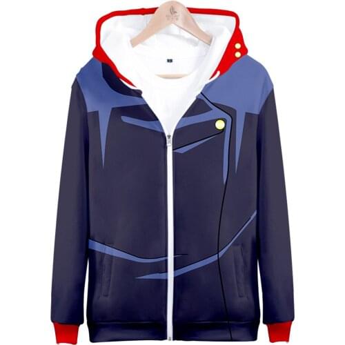 Japan Anime Jujutsu Kaisen Men 3D Zipper Hoodie Sweatshirt Teenager Boys Girls Hoody Harajuku Hip Hop Streetwear Oversize Jacket