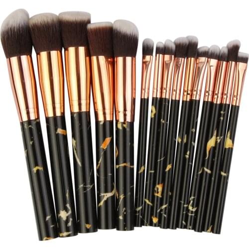 MAANGE Brushes 15pc Makeup Brushes Set Tools Multifunctional Brush Concealer Eyeshadow Brush Makeup Tool 2019 Mar14