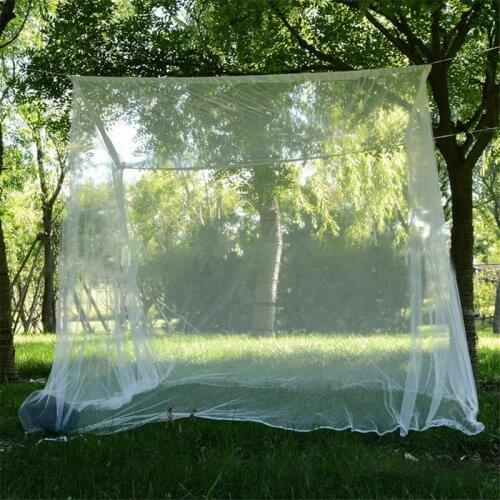 Outdoor Camping Mosquito Net Hung Dome Garden Insect Tent Canopy Indoor Large Portable Mesh Curtain Bag for Fishing Hiking