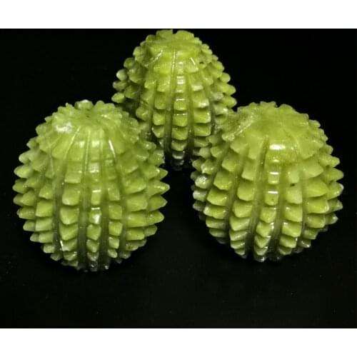 Jade Stone Body Massager Neck Back Foot Care Acupuncture Therapy Massage Roller Portable Hand Ball Massager Stress Relief Tools