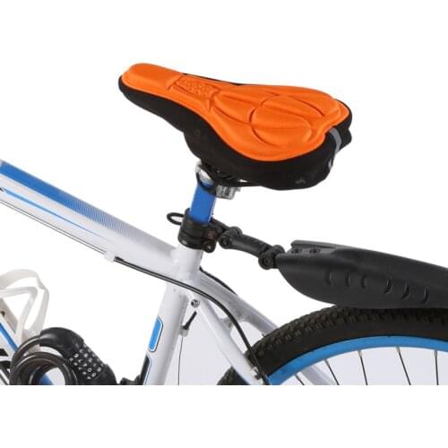 Bicycle Saddle Cushion Bike Seat Cycling Seat Mat 3D Color Comfortable Cushion Soft Seat Cover Mountain Bike Parts
