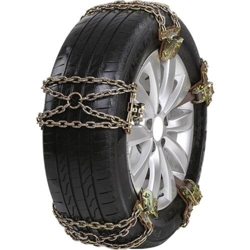Adjustable Car Snow Chain Anti-Skid Tire Snow Chains Winter Emergency Road Safety Automobile Accessories Snow Chains