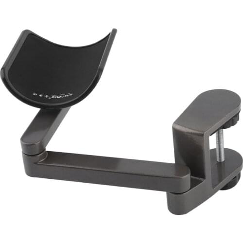 Aluminum Alloy Adjustable Arm Rest Wrist Support Extended Mousepad Rotation Ergonomic Mouse Pad Shoulder Protect for Office Game