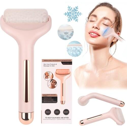 Face Roller Ice Roller Massager Skin Lifting Tool Face Lift Massage Skin Tighten Anti-wrinkles Pain Relief Skin Massage Tools