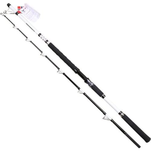 Heavy Boat Jigging Slow Casting Extra Hard Roller Guides Rod Boat Trolling Big Game Sea Fishing Hard Stick pole2.1M2.4M3M3.3M