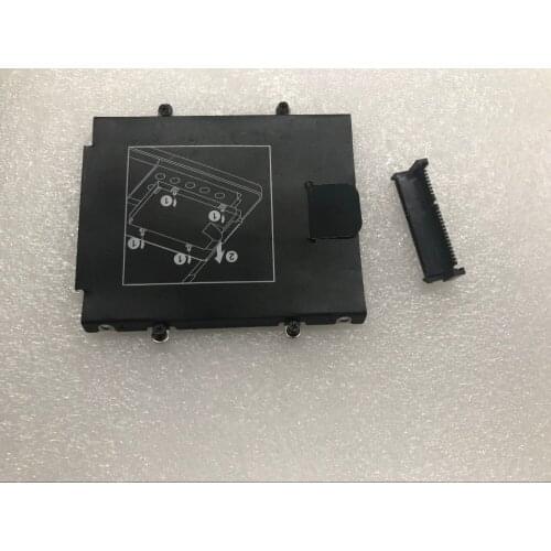 New For original HP EliteBook Folio 9470M 9480M HDD SSD Hard Disk Drive SATA Adapter connector Interposer w/ bracket caddy screw