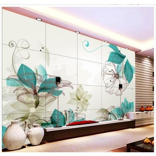 3d murals wallpaper for living room Home Decoration Simple modern flower fantasy wallpaper 3d wallpaper