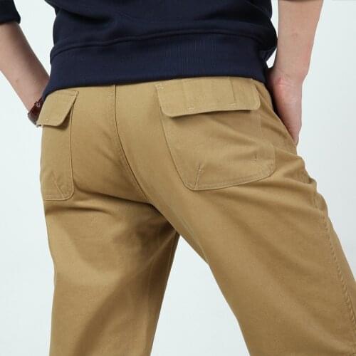 Autumn Winter Casual Pants Mens Loose Cargo Pants Big Size Men Baggy Trousers Tide Wtaps Business Bottoms Man Clothing