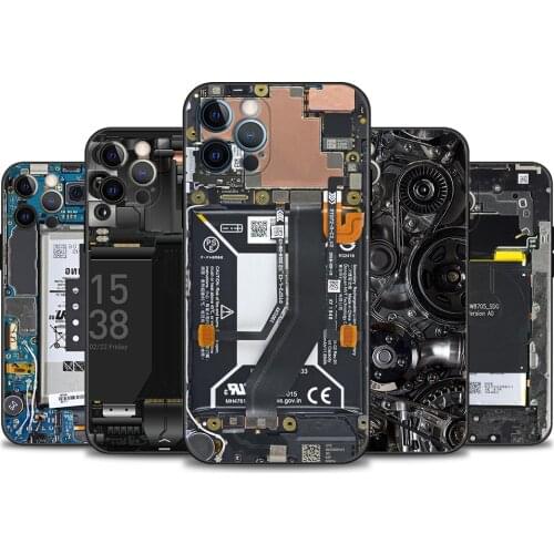 Battery Calculator Camera for iPhone 11 Pro 12 Mini XR X XS MAX SE 7 8 Plus 6 6S TPU Case for iphone 11 12 Pro Soft Phone Cover