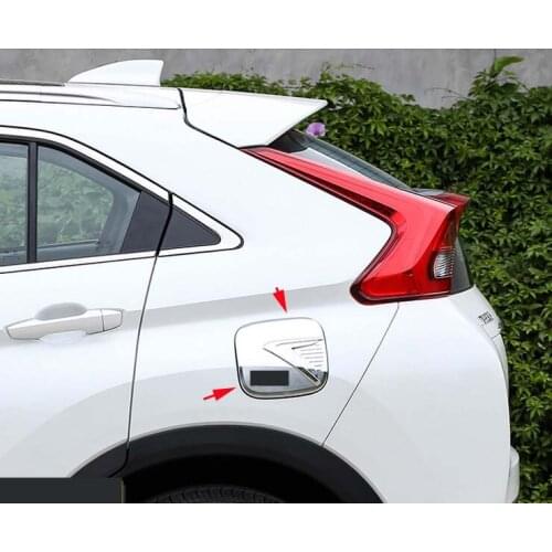 Chrome ABS Fuel Oil Tank Gas Cap Cover Trim for 2017-2021 Mitsubishi Eclipse Cross 1PCS