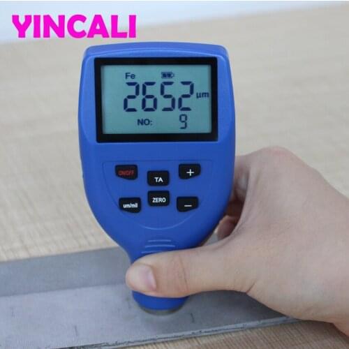 Fast Shipping DR3000 Dual-use Coating Thickness Gauge Tester Meter with Magnetic and Eddy Measurement Method Large Range 0-3mm