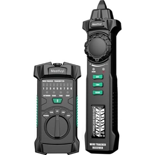 FY8172 LCD Display Lan Cable POE Wire Checker Cat5 Cat6 Test Network Tool Telephone / network cable wire tracker tracer toner