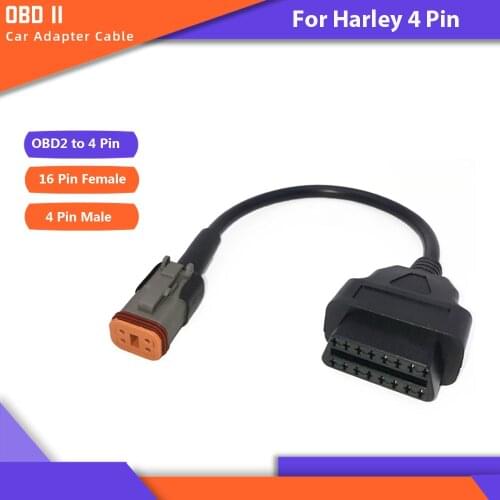 OBD Motorcycle Cable For Suzuki 6 Pin Plug Cable Diagnostic Cable 6Pin to OBD2 16 Pin Adapter