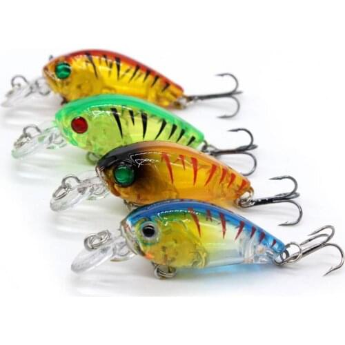 Fishing Lure Shallow Deep Diving Swim Bait Wobble Hooks for Bass Trout Salmon Wobble Treble Hooks 3D Eyes Fishing Accessories