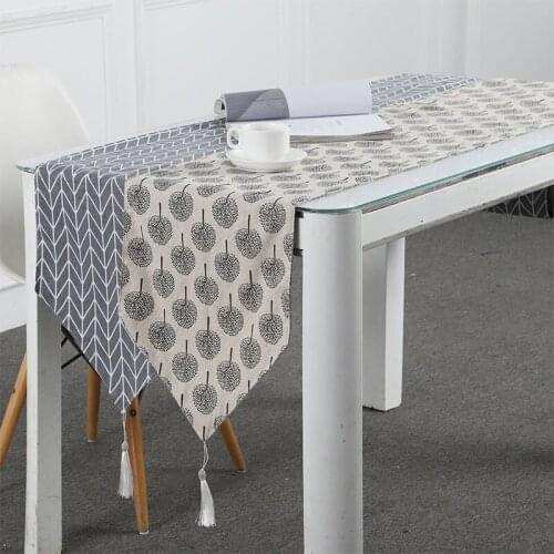 33x180cm European style Lattice Line Table Runner Flag Suitable for Dining Tablecloth Cover Centerpiece Wedding Party Decoration
