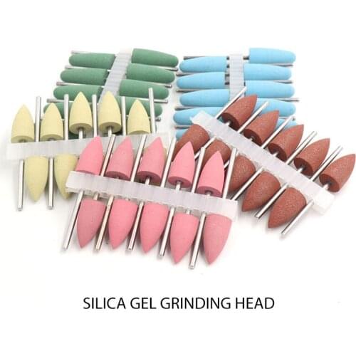 Dental Silicone Grinding Heads Teeth Polisher For Low-Speed Machine Polishing Dental Tool Composite Polishing Kit Dentistry Lab