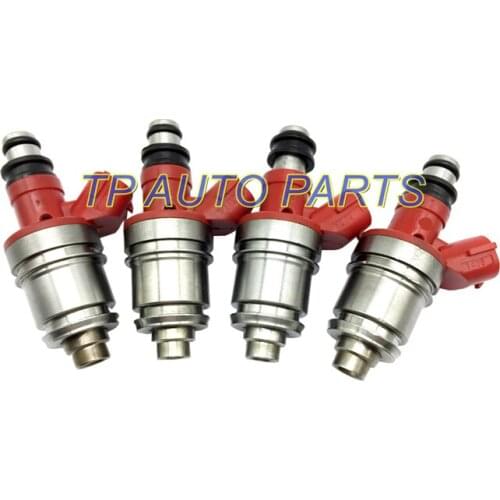 4 PCS Jecs Fuel Injector for Suzu-ki-Isu-zu 1.8 2.0 2.3 2.6 OEM JS28-2 15710-77EA0 1571077EA0