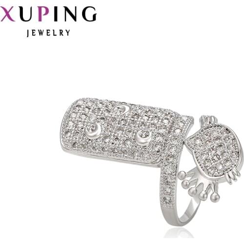 Xuping Fashion Ring Hot New Ring Fashion Jewelry Womens Synthetic Cubic Zirconia Special Finger Ring 13255