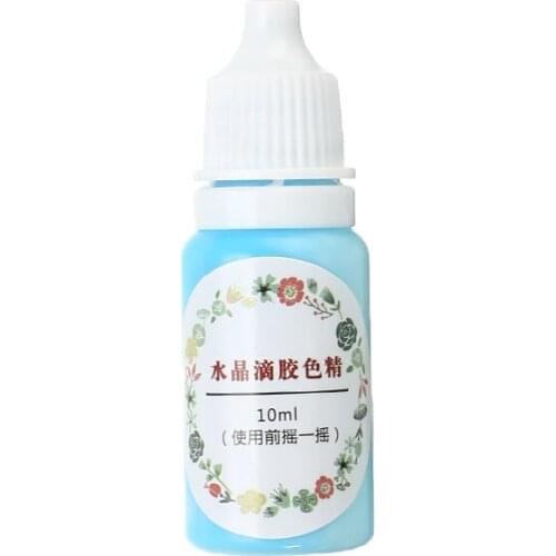 12 Colors Liquid Resin Macaron Candy Color Colorant Pigment Dye Epoxy Resin Handmade Crafts DIY Jewelry Making Tools