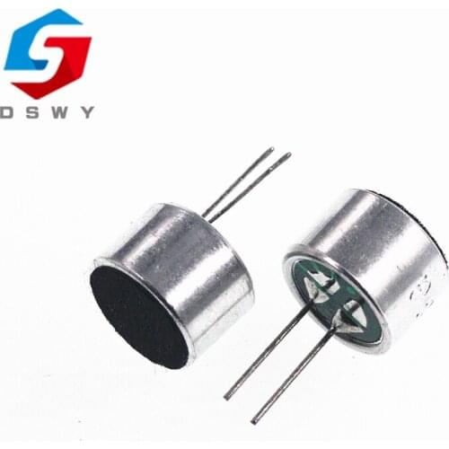 10 PCS/LOT 9x7mm 9767 Microphone Electret Microphone with 2 pin pick-up