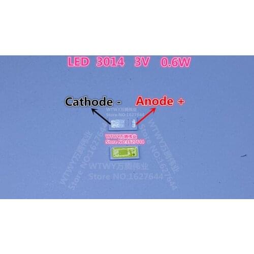 400PCS SEOUL LED Backlight 0.6W 3V 3014 Cool white SBWNH120E LCD Backlight for TV TV Application