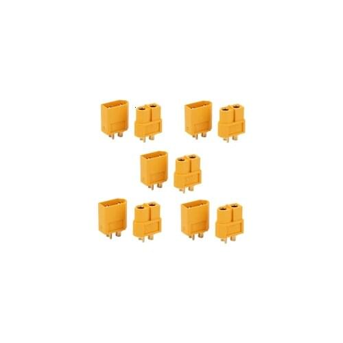 AMASS 5Pairs XT60 XT-60 RC Battery ESC Motor Part Male Female Bullet Connectors Plug