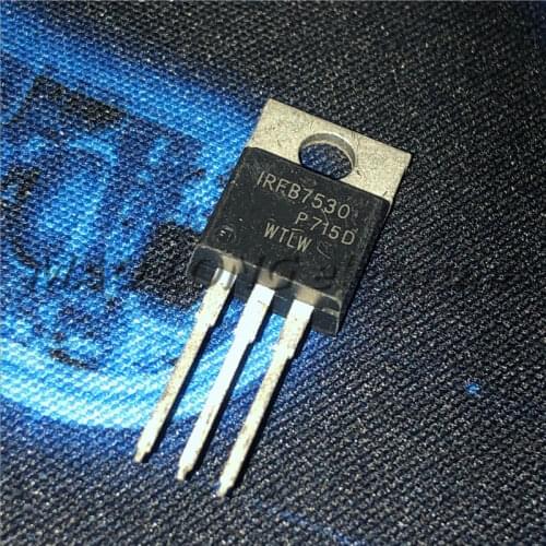 50PCS/LOT IRFB7530 IRFB7530PBF TO-220 60V 195A New Field Effect Tube
