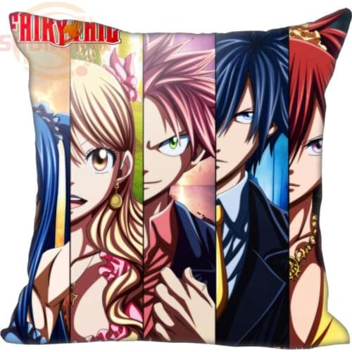 Fairy tail #115 Pillowcase Wedding Decorative Pillow Case Customize Gift For Pillow Cover 20x20,35X35cm One sides
