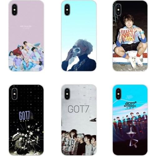 For LG G3 G4 Mini G5 G6 G7 Q6 Q7 Q8 Q9 V10 V20 V30 X Power 2 3 K10 K4 K8 2017 GOT7 Bands GOT 7 Accessories Phone Cases Covers