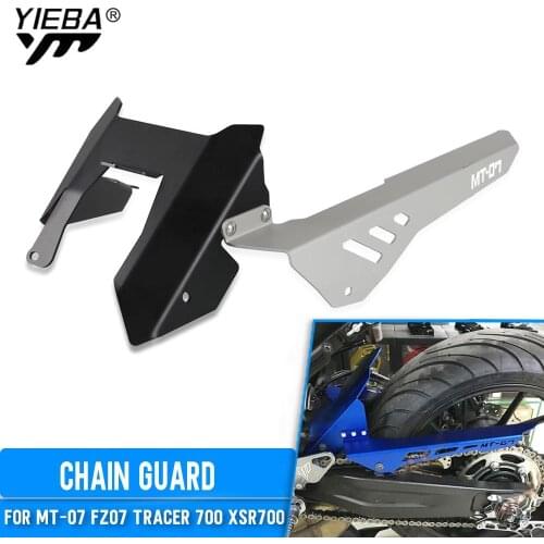 FOR YAMAHA MT07 MT-07 MT 07 FZ07 FZ-07 2013-2021 TRACER 700 7 GT Motorcycle Rear Fender Tire Hugger Mudguard Chain Guard Cover