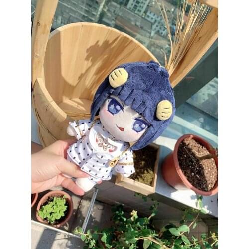 JOJOS Bizarre Adventure Bruno Bucciarati Plush 20cm Doll With Clothes costume Toy stuffed cute thoughtful lovely cosplay gift