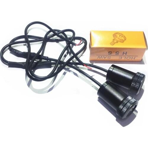 JXF Car Lights Signal Decorative Lamp Accessories Door Welcome LED for ecosport edge transit Taurus SportHatch 9-5 Aero BioPower