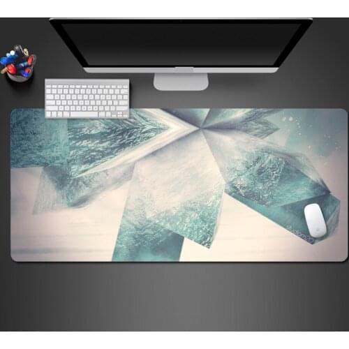 Fashion Abstract 3D Mouse Pad High Quality Rubber Mousepad Computer Game Players Big Play Pad Home Computer Keyboard Mat
