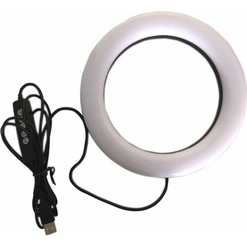 Cross-Border New 10-Inch Mobile Phone Live Light RGB Ring Fill Light 26Cmled Beauty Anchor Color Photoflood Lamp