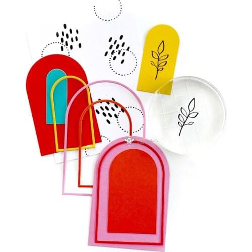 New Linear door frame metal Cutting Dies Stencils DIY Scrapbooking Paper/photo Cards Embossing Dies